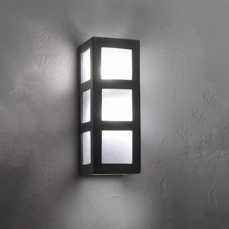 Luxury Lighting Varien Bay 15in. High Ceramic Outdoor Wall Light, Antique Pewter Finish 189-77(W9) APew u/d-7-17